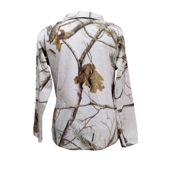 RealTree Winter Fleece Pullover Top L - Picture 6 of 8